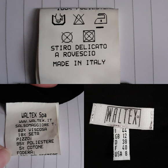 Waltex Spa fairy grunge spaghetti strap velvet blouse w/ sequins &  floral lace - Picture 15 of 15